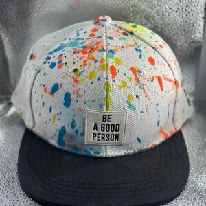 Multicolor Splatter Cap